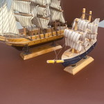 Handmade boats like new