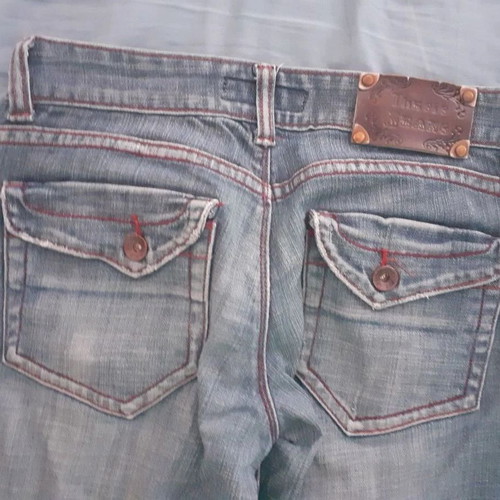 Thesis jeans new, grey with decorative pockets