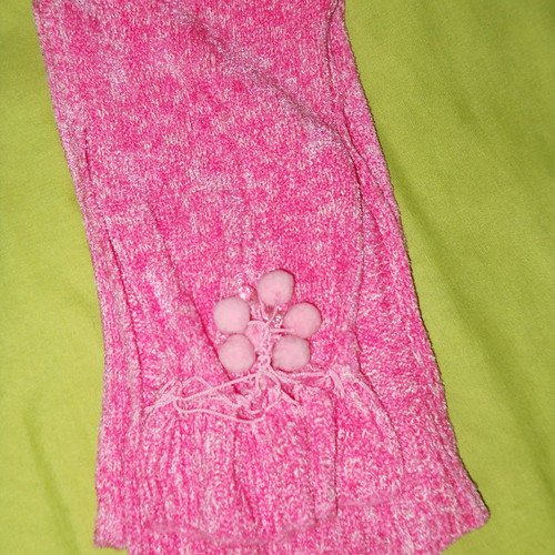 Children's scarf used, length 1.10cm