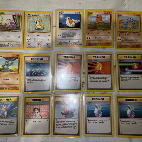 Vintage Pokmon cards used, set of 48 - 50,00 - Vendora.cy Vintage Pokmon cards used, set of 48 - 50,00 - Vendora.cy