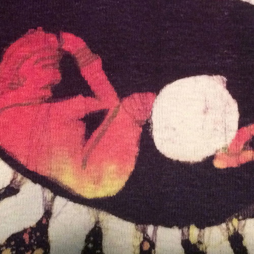 YIN AND YAN PSYCHEDELIC HANDMADE T-SHIRT