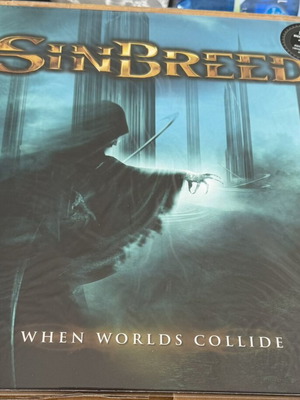 Sinbreed When Worlds Collide LP καινούργιο, λευκό βινύλιο