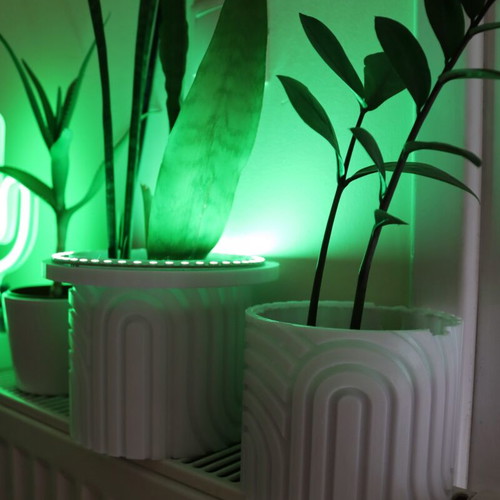 3D Printed Planter like new, eco-friendly PLA filament
