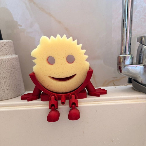 Scruby holder for Scrub Daddy sponge made to order