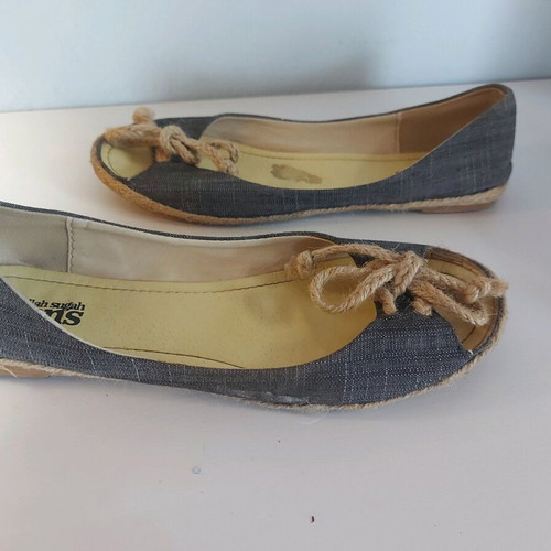 Fullah Sugah ballerinas used, summer style, blue, size 37