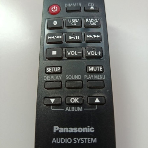 Panasonic audio system remote control new