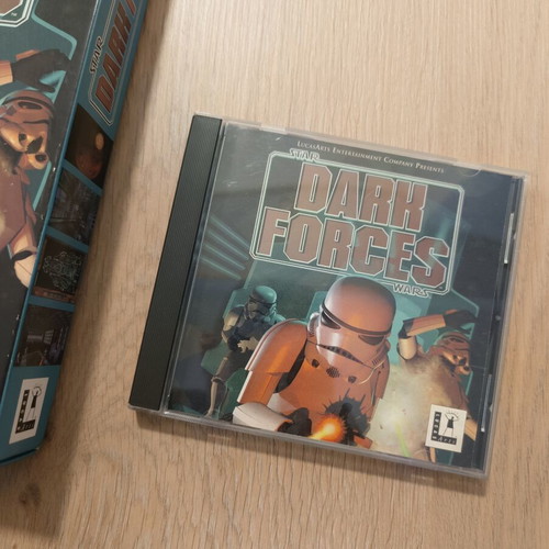 Starwars Dark Forces PC Big Box used, MSDOS action shooting game