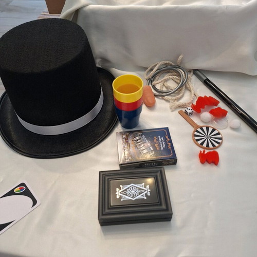 Master magic game used, missing 3 and 4