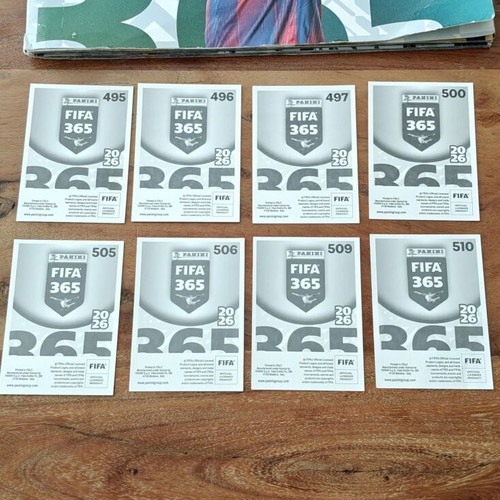 Panini FIFA 365 2026 Real Madrid stickers like new