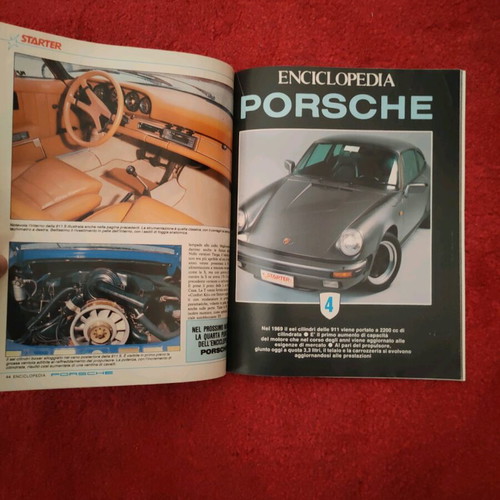 Porsche Enciclopedia 1987 like new, Italian edition, rare