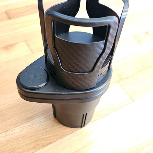 Adjustable double cup holder new