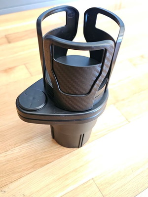 Adjustable double cup holder new