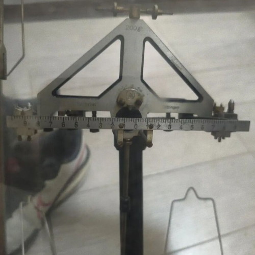 Sartorius-Werke Göttingen antique analytical balance 200 g used