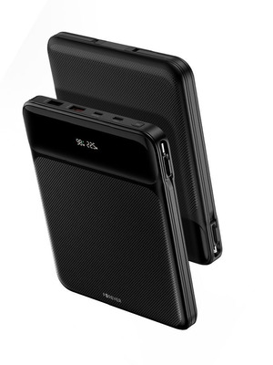 Forever TB-200 Powerbank 100W 20000mAh Συμβατό με laptop Καινούργιο Μαύρο