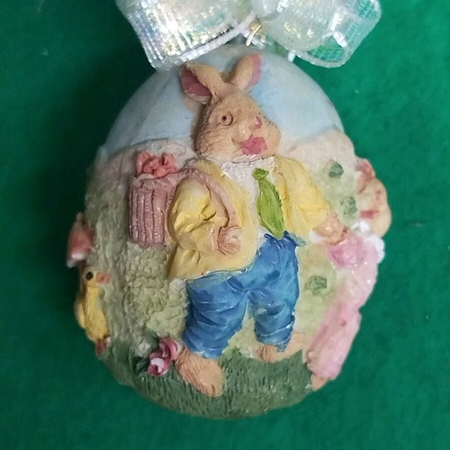 Easter Decoration Set like new, handmade eggs and butterfly