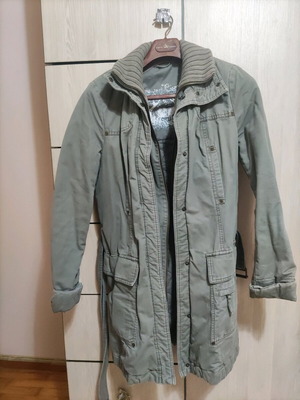 Women's long thick jacket size M