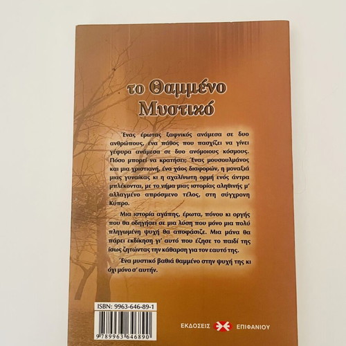 The Buried Secret literary novel by Elena Kapakiotou like new
