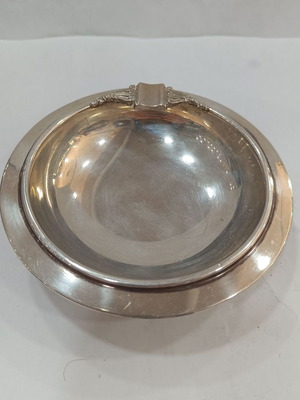 Art Deco Ασημένιο Σταχτοδοχείο Sterling Silver 925 circa 1930-1950 σαν καινούργιο