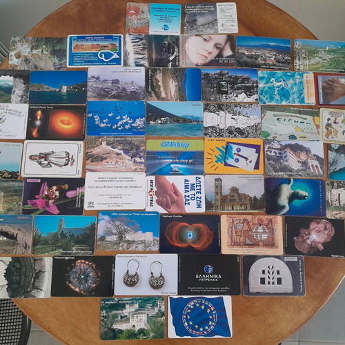 Phone cards used, pack of 200 from the 90s and 00s