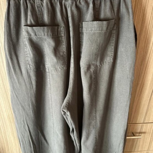 Zara linen pants like new, gray, size S