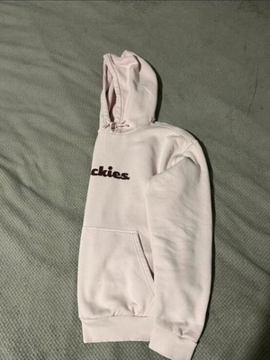Dickies hoodie sweatshirt new, pink, size S