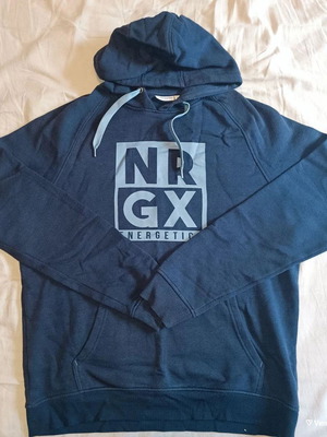 Energetics hoodie sweatshirt used, size Large, blue turquoise