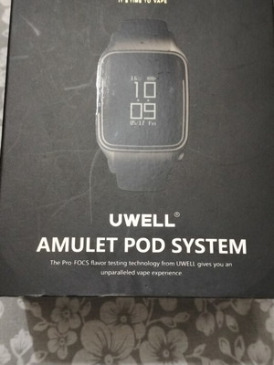 Uwell Amulet Pod System new electronic cigarette watch