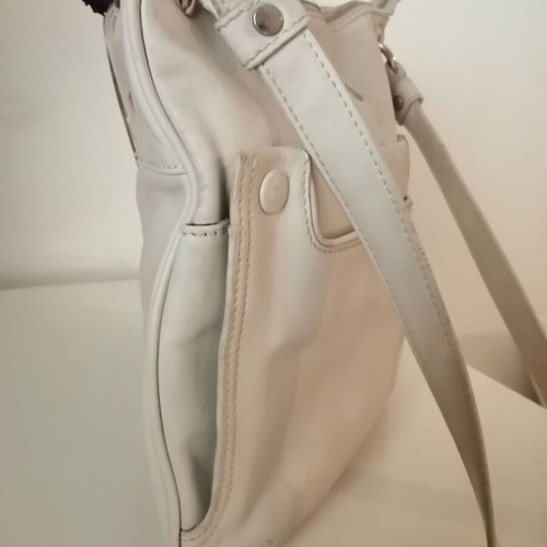 Chabrand Paris shoulder bag authentic white leather used