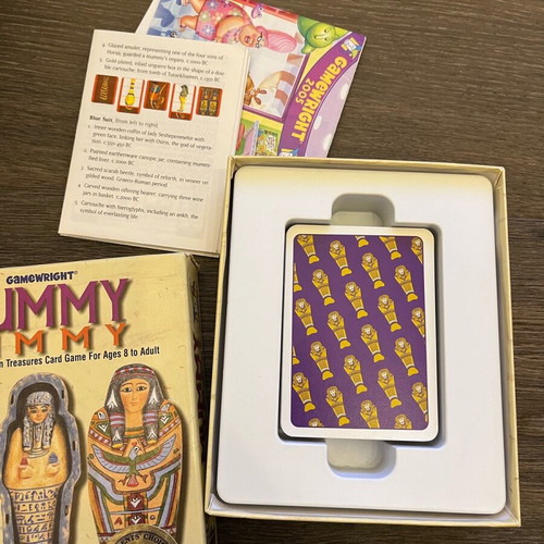Mummy Rummy board game unused
