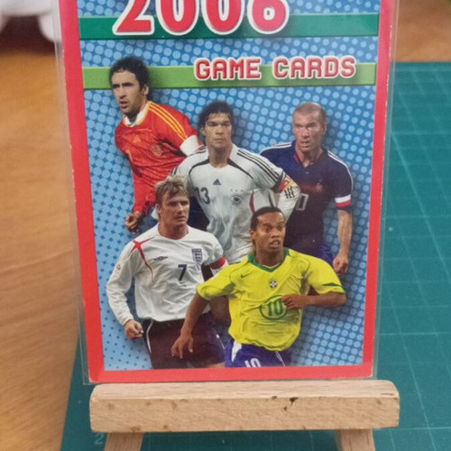 Steven Gerrard World Cup 2006 football card like new