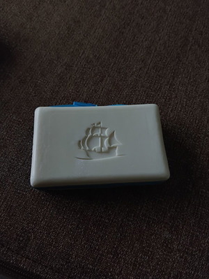 Old Spice Handmade Painted Soap with Traditional House Design, New