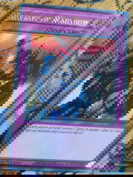 1) Rivalry Of Warlords (Ultra Rare, Yugioh)