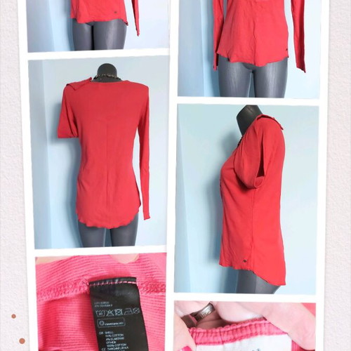 Women's blouses H&M and La Redoute like new, cotton and lycra