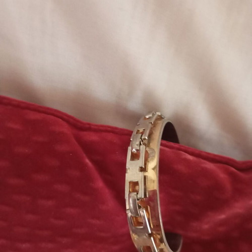 Bracelets like new, red and gold colors