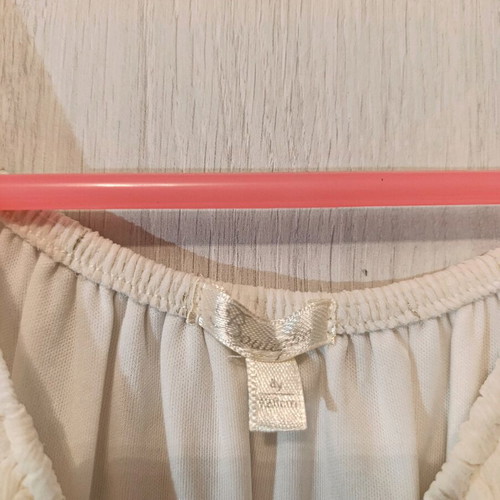 Boutique children's dress white, size 8 years, like new