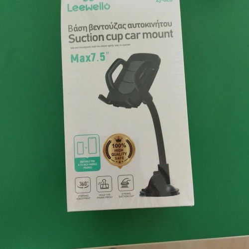 Car phone mount with suction cup and long flexible neck like new
