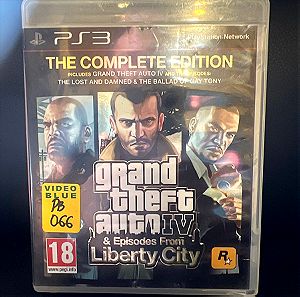 GRAND THEFT AUTO IV THE COMPLETE EDITION PS3