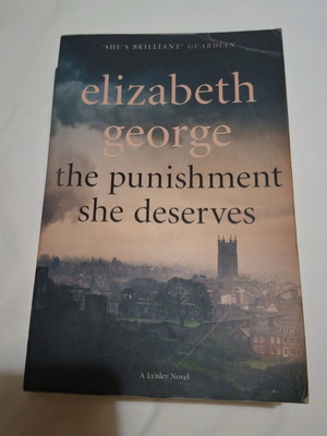 The Punishment She Deserves by Elizabeth George used English book