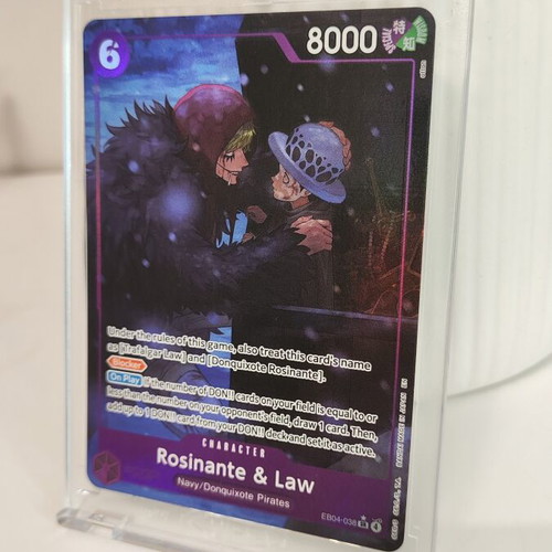 Rosinante & Law EB04-038 One Piece TCG card new