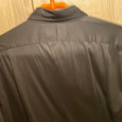Polo Ralph Lauren black slim fit long sleeve shirt new, medium
