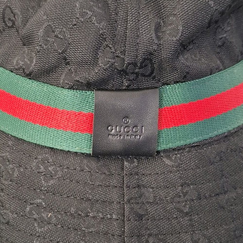 Gucci Backet Hat σαν καινούργιο, μαύρο, one size
