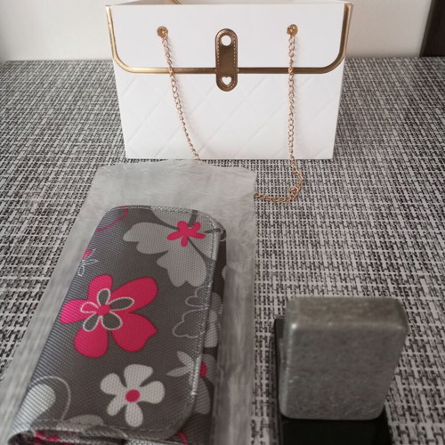 Tobacco Pouch and Lighter Set New with Luxury Gift Bag