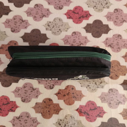 Milwaukee Bucks School Pencil Case like new, 2 zippered compartments