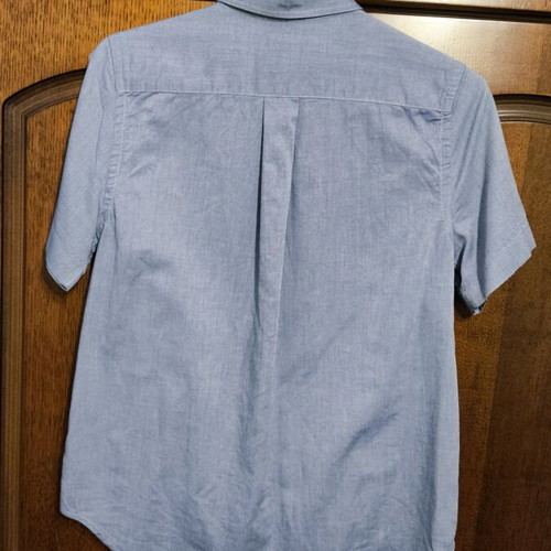 Ralph Lauren short sleeve blue shirt for boy 14-16 like new
