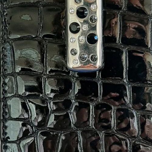 Phone case with Swarovski crystals like new