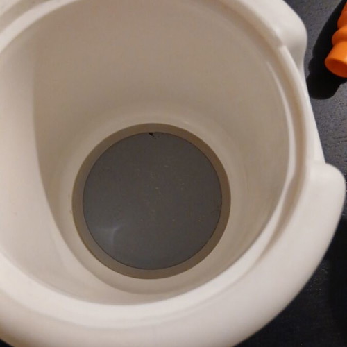 Kikkaboo bottle warmer used with lemon squeezer