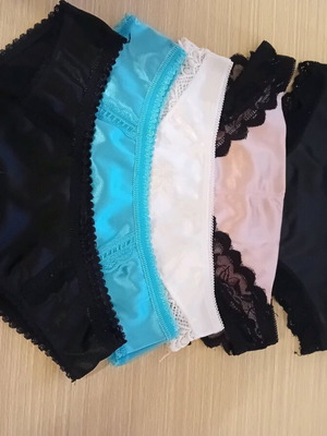 Donna panties new, pack of 6, size s/m multicolor