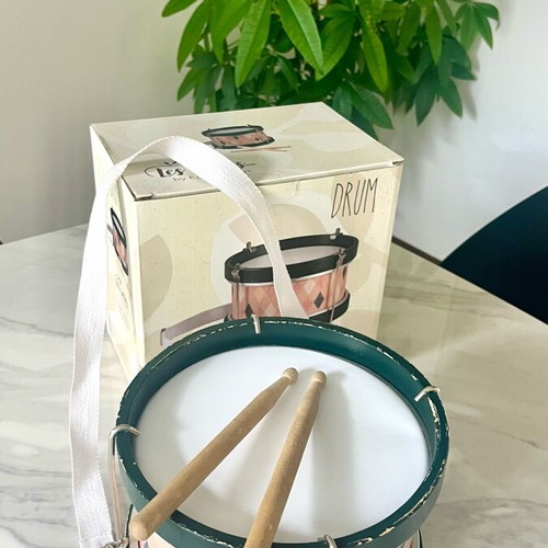 Egmont Toys Les Petits children's retro drum used with original box