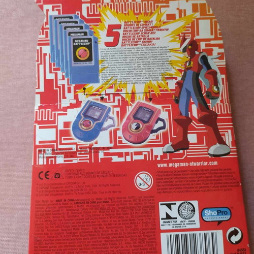 Megaman Chip CP8 5-pack new Mattel 2004