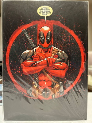 Marvel Deadpool Metal Poster 273 PosterPlate 32x44 with magnet new